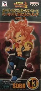 Gogeta Zeno Super Saiyan 4 Super Dragon Ball Heroes World Collectable Figure vol.3