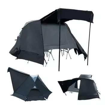 GOGlamping Tent Только тент SKY EYE CT FLY EYE CT Отдельно стоящая раскладушка TC Тент для купольной палатки Skylight Side Wall Solo 1 человек