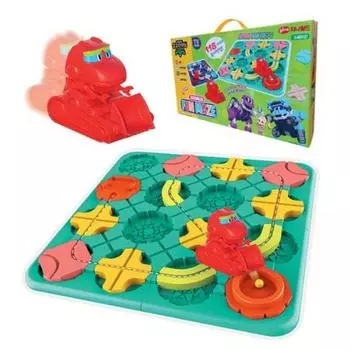 Gogo Dino Funmaze настольная игра 3D трехмерный пазл, 26 элементов, разноцветные