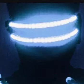 Gogo Glasses Atmosphere Interactive Dance Gloves for Performance White LED glasses All yards