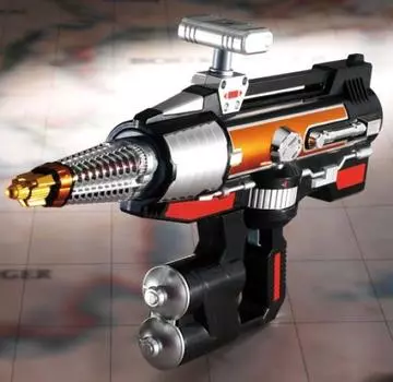 Gogo Sentai Boukenger Super вращающаяся ручная двойная дробилка