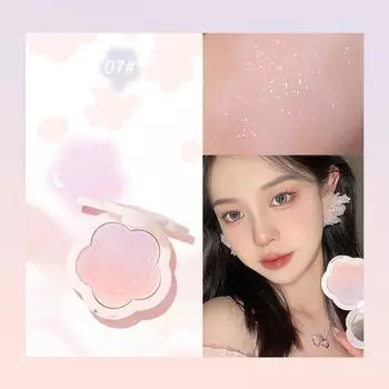 GOGO TALES Пудра для лица Румяна Макияж Румяна для контурирования и хайлайтера для лица Естественно выглядящие румяна D