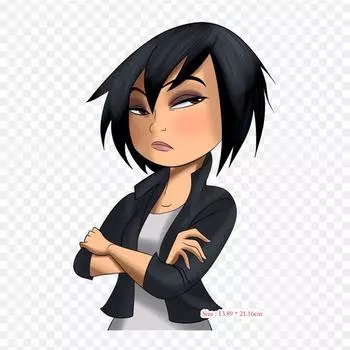 Gogo Tomago Deviantart Big Hero 6 рисунок утюгом на теплопередаче печать виниловые нашивки наклейки для одежды DIY аппликации моющиеся патчи