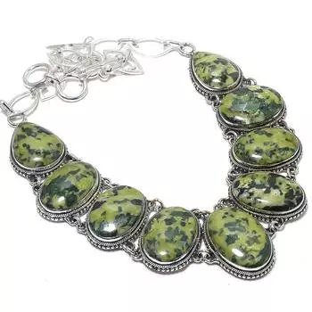 Ювелирные изделия ручной работы из серебра 925 пробы с драгоценными камнями Gogunjula, ожерелье 18 дюймов JCN484-271