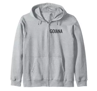 Goiana Gois Brazil Brasil zip hoodie