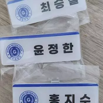 Going Seventeen Неофициальная табличка с товарами