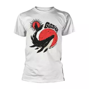 Gojira Whale Sun Moon White White Unisex T-shirt S