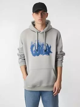 GOK Pattern Большой размер Мужская флисовая толстовка с капюшоном Свободная спортивная рубашка для мальчиков Пуловеры 4XL