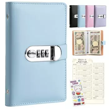 GOKEI Конверт для сбережений Копилка Вмещает 100 Включает Сбережения Включает Циферблат Сбережения Конверт для сбережений Включает Сбережения Купюра Включает Циферблат Малыш