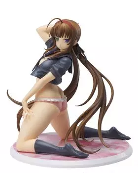 Gokubi Girls Super Premium Senran Kagura New Wave G Burst Ryobi Bare Skin Sailor Uniform Scale PVC Painted Complete Figure Ver. 1/10