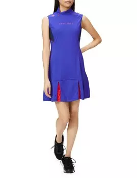 Гольф цельный комбинезон впитывающий пот быстросохнущий УФ-защита UPF35 DGWTJJ04 BL00 [DESCENTE GOLF] женский (синий) 25-27