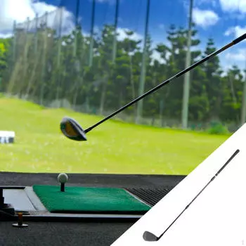 Гольф Chipper Club Телескопы Игры на открытом воздухе Not-Lip-Аксессуары Обучение Подарочные Алюминиевый Сплав чёрный