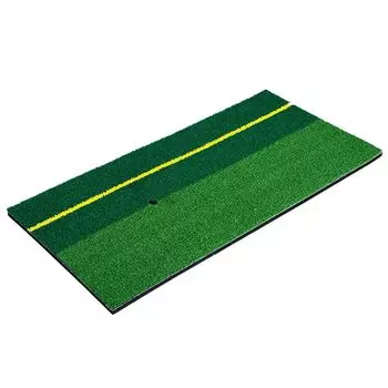 Гольф Гольф Тренировочная площадка для гольфа Swing Tee Искусственный SBR Для Тренировки AM220927 Коврик, Коврик, С Подкладкой, Подход, Отверстие, 60x30 см, Трава, Материал, Прочный, Дом, зелёный