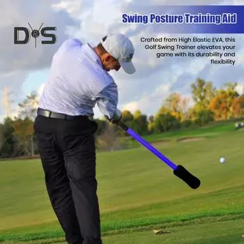 Гольф Grip Swing Training Aid Разминочная палка Клюшка для гольфа Темп Звуковой релиз Тренажер для мужчин и женщин Практика осанки в помещении красный