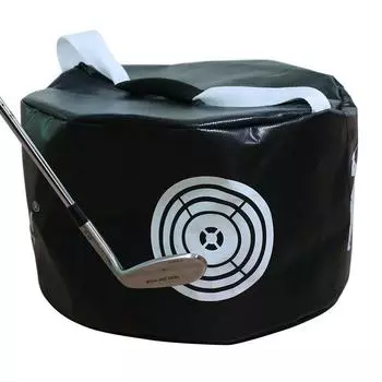 Гольф Мешок для удара Мешок для замаха Тренировочное оборудование для замаха Мешок для удара Инструмент для отработки замаха Аксессуары для тренировок по гольфу жёлтый