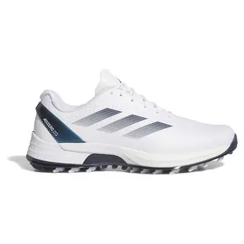 Гольф обувь Adizero ZEDGE 25 Обувь Металлик см 2E [Adidas Golf] Мужская Белый/Темно-синий/Ноль 27.0