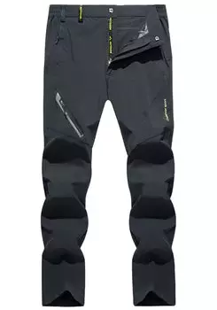 Гольф Открытый Пот Быстрая работа Вода Насекомые Рыбалка Работа Военный Темный M [KEFITEVD] Мужские брюки, Тонкие, Брюки, Впитывающие, Сушильные, Брюки, Отталкивающие, темно-серого