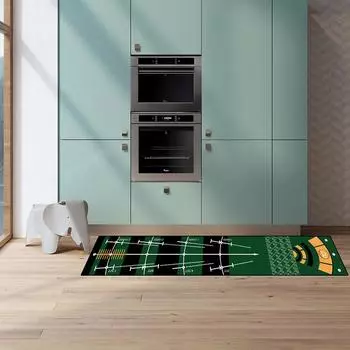 Гольф Паттинг Крытый Гольф Ударный Коврик Зеленый Коврик Учебное Оборудование Для Практики Гольфа Для Домашней Уличной Тренировки Гольфа На Заднем Дворе