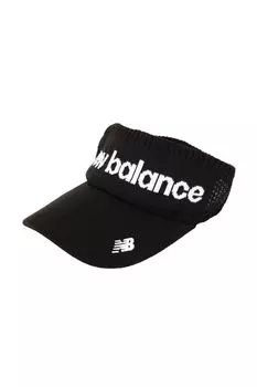 Гольф Продолжая стандартный продукт Knit Visor FR [New Balance] женский (Переработанный материал) / 012-4987505 010_Черный