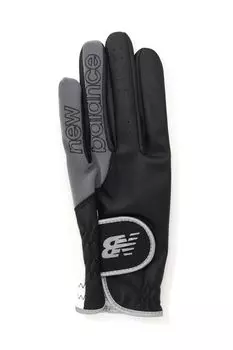 Гольф Продолжая стандартный продукт унисекс перчатки кожа SS [New Balance] (Синтетическая ткань/Одна рука) / 012-4985001 010_Черный (17~18см)