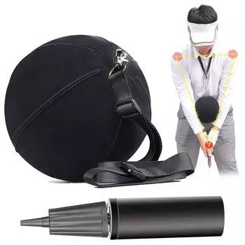 Гольф Swing Practice Портативный надувной гольф Smart Straight Arm Correction Training Aid Идеальный подарок для начинающих в гольф Оборудование, Мяч, Оборудование,