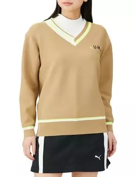 Гольф Свитер GOLF W P Tilden Knit Alabaster [PUMA] Свитер/Длинный рукав/627698 Женский