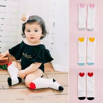 Гольфы для новорожденных с героями мультфильмов, хлопковые гольфы с животным принтом для маленьких девочек и мальчиков, гетры