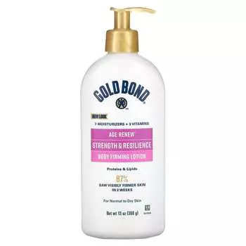 Gold Bond, Age Renew, сила и упругость, укрепляющий лосьон для тела, 368 г (13 унций)