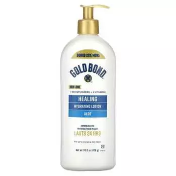 Gold Bond, Healing, Hydrating Lotion, Aloe, 476g (16.8oz)