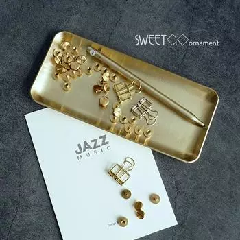 Поднос для хранения из золотой латуни, сервировочное блюдо, декораторы, матовая металлическая посуда/тарелки, ювелирные изделия/косметика/конфеты/еда, косметика