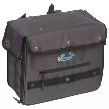 GOLD FOLDS Foldable Saddle Bag JAM S JGC-1037 (Gunmetal)