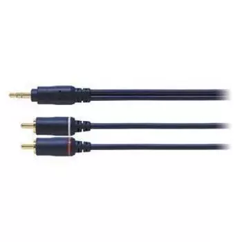 GOLD LINK Базовый аудиокабель-конвертер Pin x 2 стерео мини audio-technica - 1,0 м AT361A/1.0
