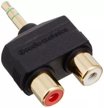 GOLD LINK Fine Plug адаптер Pin x 2 стерео мини AT5204CS audio-technica -