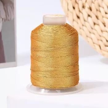 Gold Silk Silver Strand Small Roll Hand-Woven DIY Bracelet Carrying Strap Strand Bracelet Winding Jewelry Accessories Tower Thread 9 strands of gold