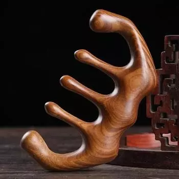 Золотая проволока, сандаловое дерево, расческа для бритья носа, массажная расческа для снятия усталости глаз, меридианная расческа для носа, соскабливание лица для уменьшения морщин вокруг глаз