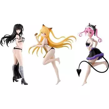 golden darkness & Yui Kotegawa Nana Asta Deviluke figure To LOVE-ru Trouble darkness GLITTER&GLAMOURS [Set of 3 types] official Goods