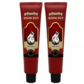 Golden Matches Homme Face Trouble Shaving Cream Бальзам для бритья, 100 мл, 2 шт.