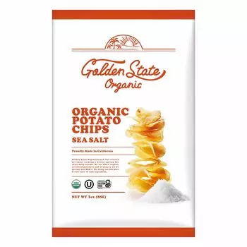 Golden State Organic Organic Potato Chips Sea Salt x 15 Bag Set