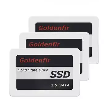 Goldenfir 2,5-дюймовый твердотельный жесткий диск 2 ТБ, 1 ТБ, 512 ГБ, 256 ГБ, 128 ГБ, 480 ГБ, 120 ГБ, внутренние жесткие диски для настольных ноутбуков, ПК 120GB белый
