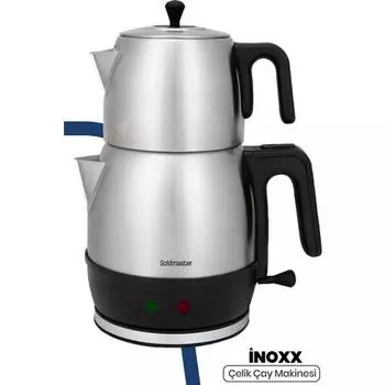 GoldMaster noxx Большая камера XL из нержавеющей стали, чайник и чайник без капель