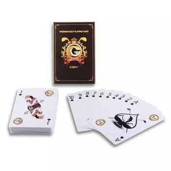 Golet card golf pattern высококачественная козырная карта, популярная корейская игра