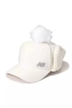 Golf 2WAY Cap ear muffler FR [New Balance] женский (Спецификация в сложенном виде) / 012-3287507 030_Белый