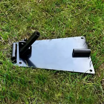 Golf alignment lever holder swinging practice board plane instructor auxiliary training device with alignment lever pedestal
