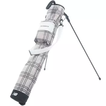 Сумка для гольфа Double с дюймами и 46 Simple FR [New Balance] Self-Stand [Leopard Check] (Совместимо 4,5 дюйма) / / 012-5184507 041_Бежевый