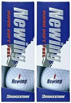 Golf Ball Newing Super Soft Feel Newing SUPER SOFT FEEL (2 Sleeves_White)