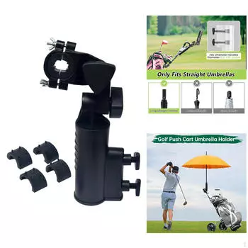 Golf Cart Umbrella Holder Universal Heavy Duty Attachment for Beach Chair