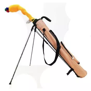 Golf Club Bag Lightweight Wearable Golf Stand Bag Large Capacity Single Shoulder Golf Club Bag