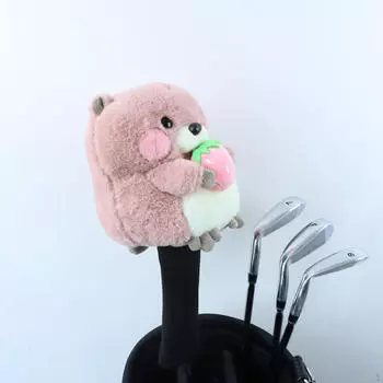 Golf Club Cover for Wood Head Protection Plush Guard Gift Golfers Style A
