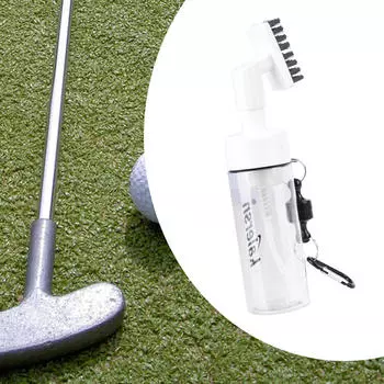 Щетка для чистки канавок для гольф-клюшек, очиститель для бутылок, инструмент для чистки чёрный