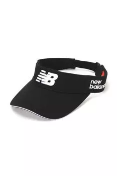 Golf Continuing Standard Product Sun Visor Sweat Quick Size FR [New Balance] Men s (COOLMAX Absorbent, Drying, Adjustable) / 012-4987006 010_Black